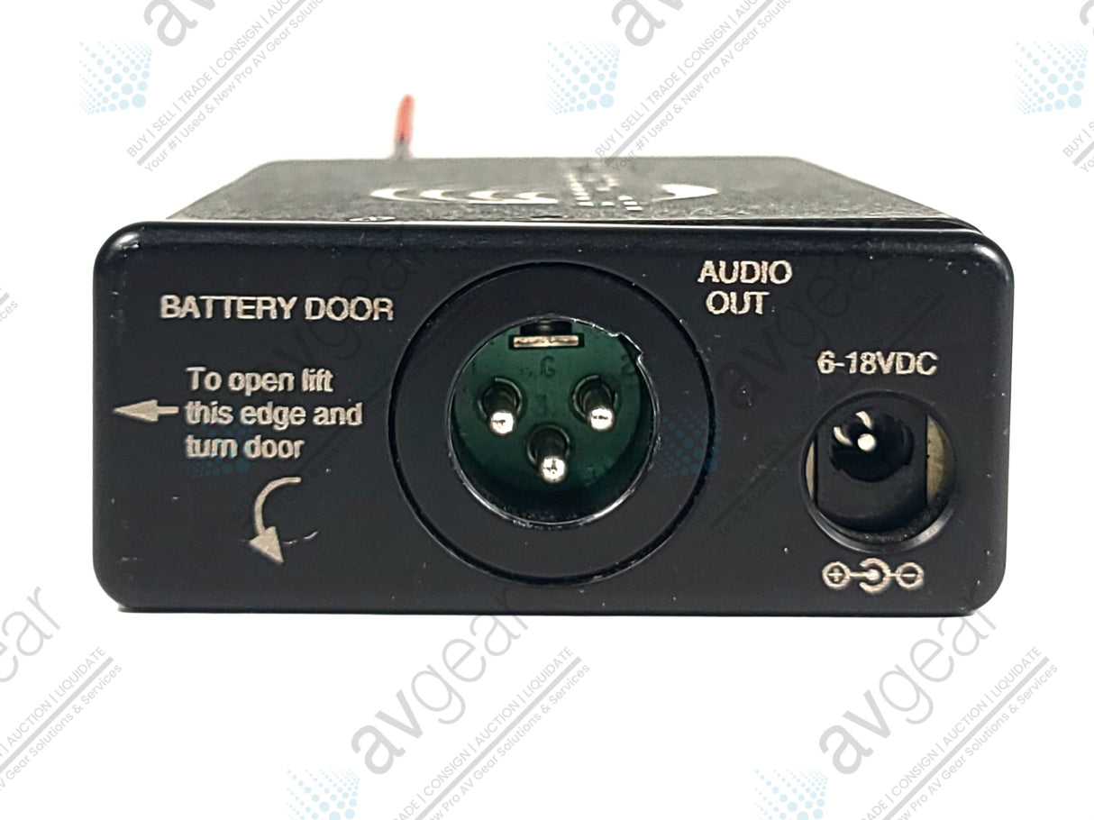 Lectrosonics UCR401 UHF Receiver Block 22 (563-588MHz)