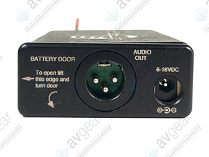 Lectrosonics UCR401 UHF Receiver Block 22 (563-588MHz)