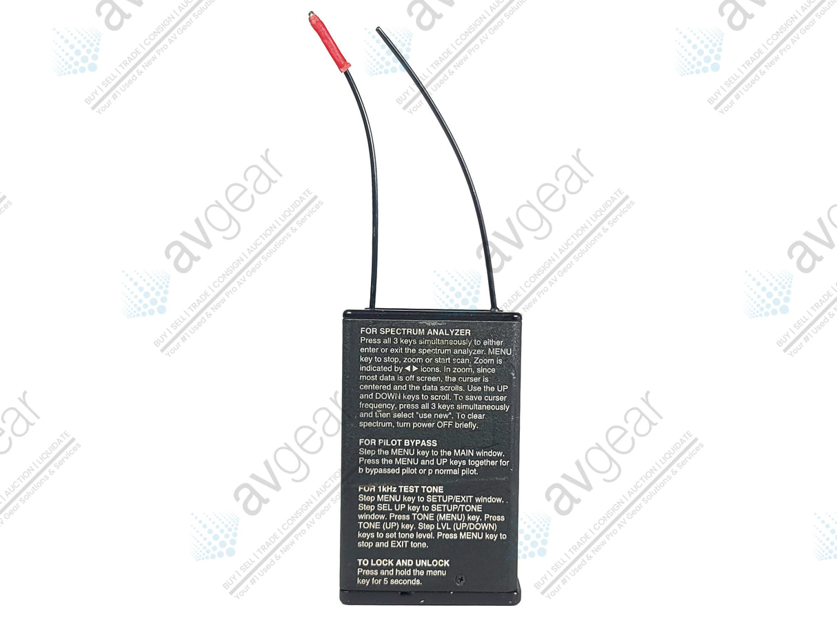 Lectrosonics UCR201 UHF Receiver Block 22 (563-588MHz)