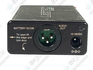 Lectrosonics UCR201 UHF Receiver Block 22 (563-588MHz)