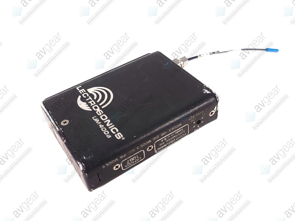 Lectrosonics UM400A Block 26 Belt Pack Transmitter (665-691MHz) [Not For Use In The USA]