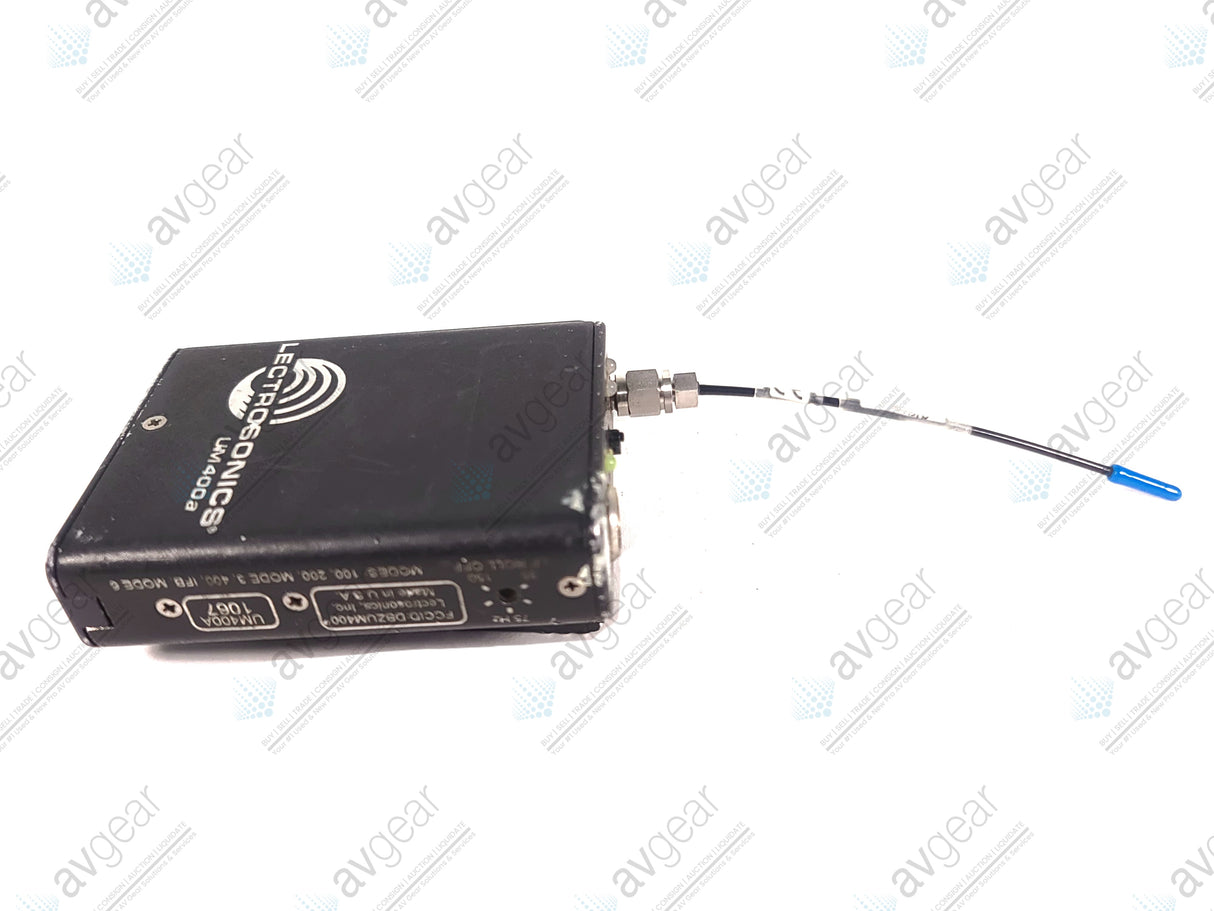 Lectrosonics UM400A Block 26 Belt Pack Transmitter (665-691MHz) [Not For Use In The USA]