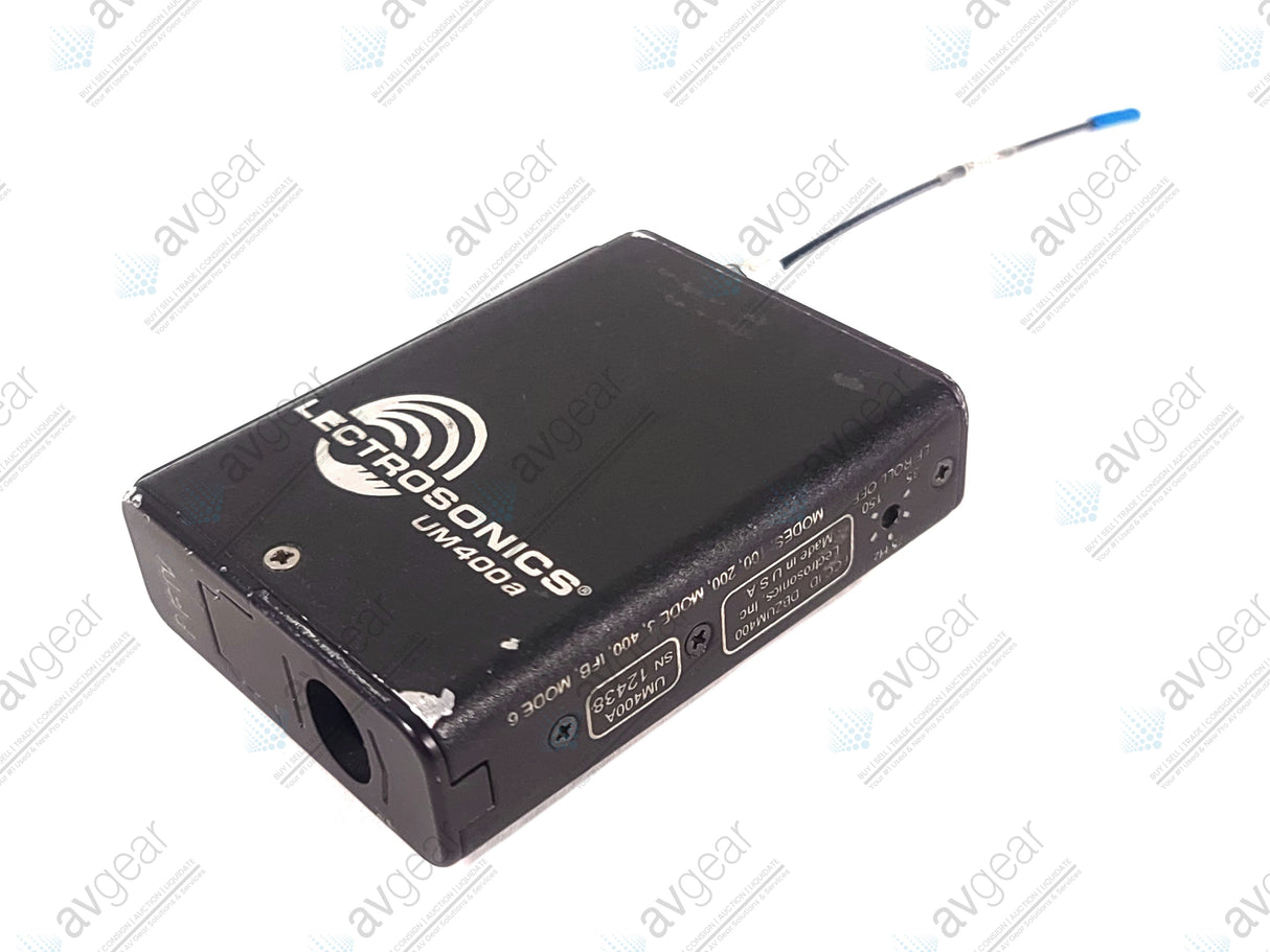 Lectrosonics UM400A Block 26 Belt Pack Transmitter (665-691MHz) [Not For Use In The USA]