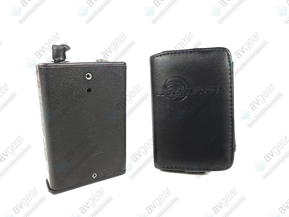 Lectrosonics IFB-R1A Belt-Pack Receiver (B:24 614-639MHz) [Not For Use In The USA] in Leather Pouch