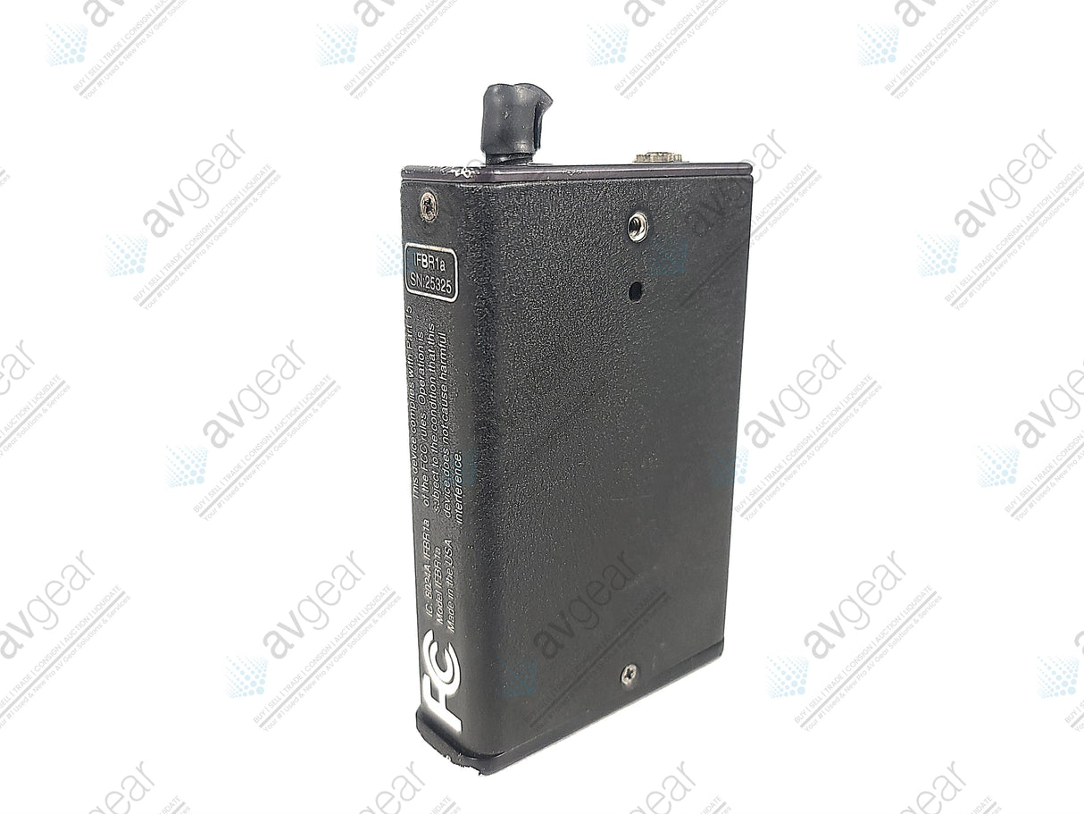 Lectrosonics IFB-R1A Belt-Pack Receiver (B:24 614-639MHz) [Not For Use In The USA] in Leather Pouch