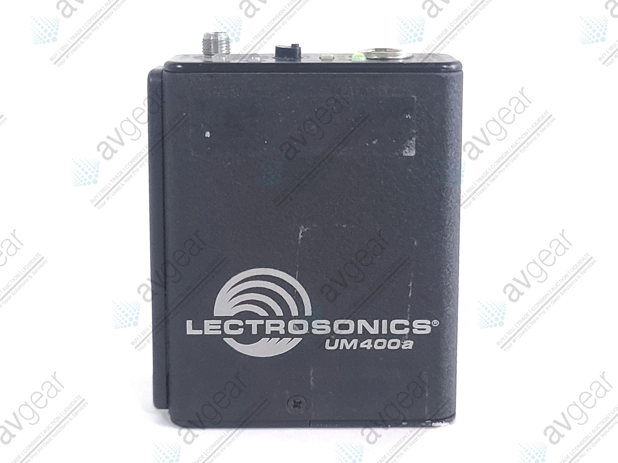 Lectrosonics UM400A Block 25 Belt Pack Transmitter (640-665MHz) [Not For Use In The USA]