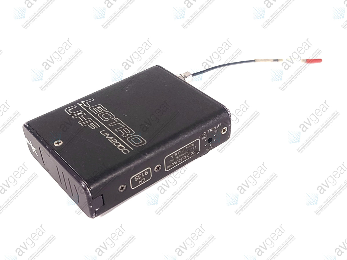 Lectrosonics UHF UM200C Belt Pack Transmitter Block 22 (563-588MHz)