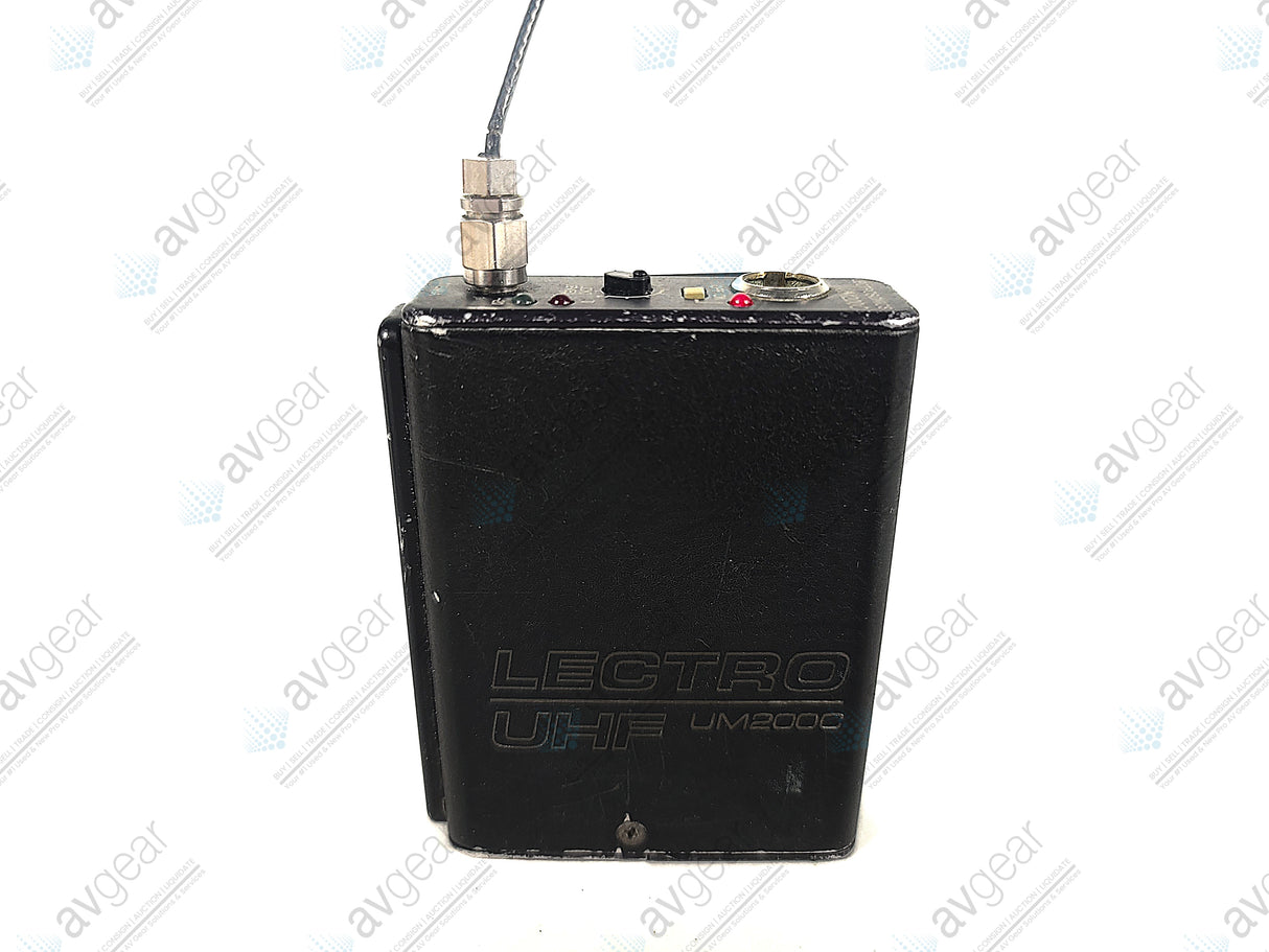 Letrosonics UM200C UHF Belt Pack Transmitter Block 22 (563-588MHz)