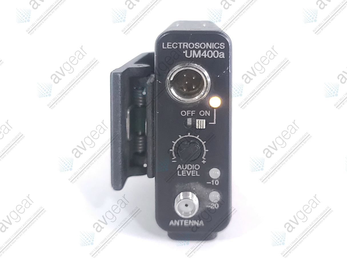 Lectrosonics UM400A Block 25 Belt Pack Transmitter (640-665MHz) [Not For Use In The USA]