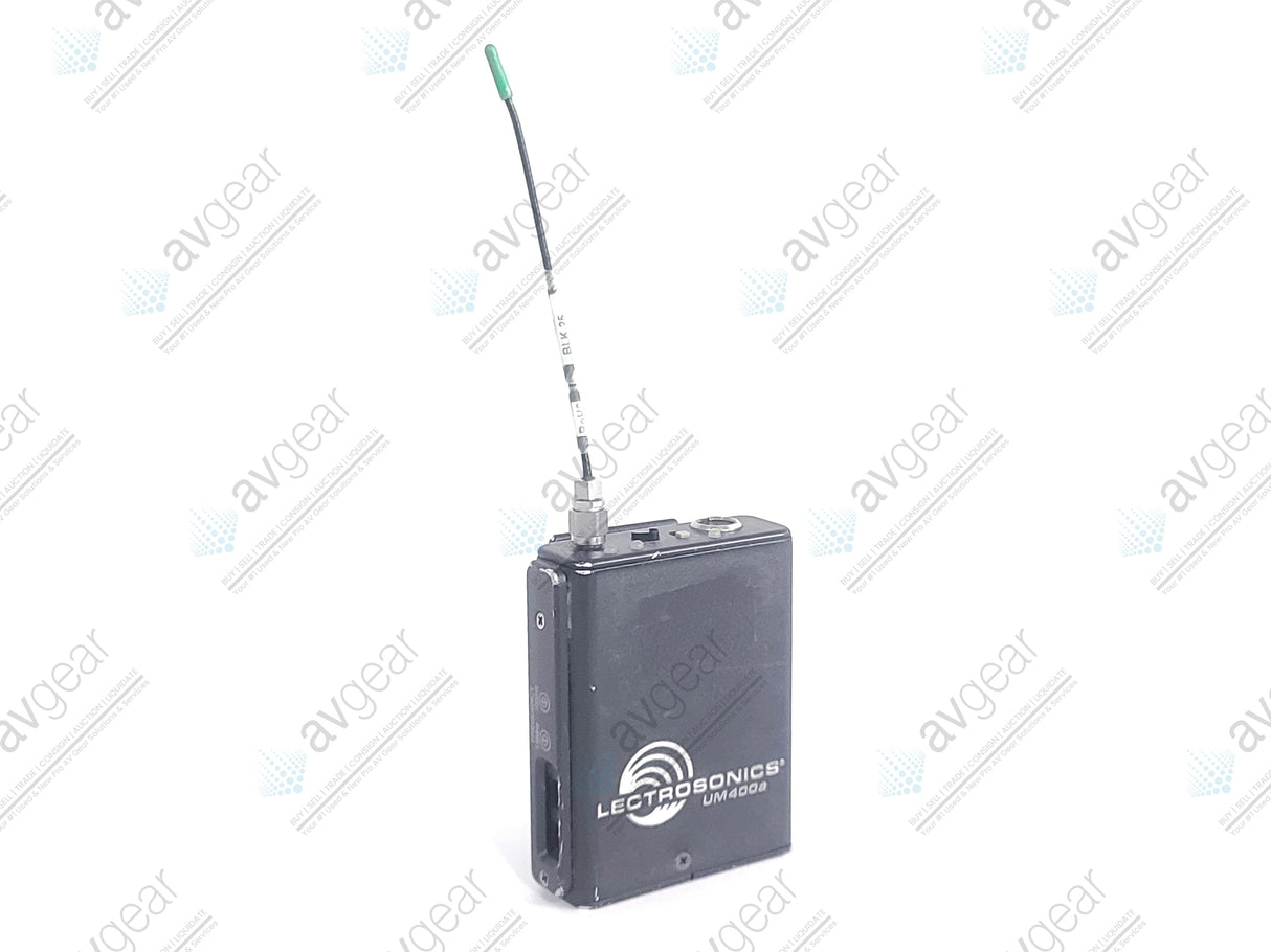 Lectrosonics UM400A Block 25 Belt Pack Transmitter (640-665MHz) [Not For Use In The USA]