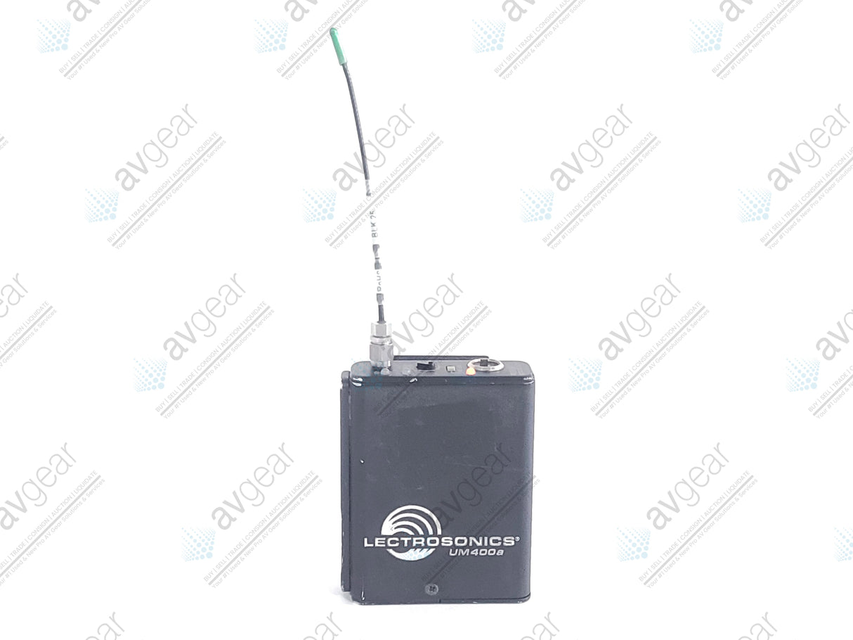 Lectrosonics UM400A Block 25 Belt Pack Transmitter (640-665MHz) [Not For Use In The USA]