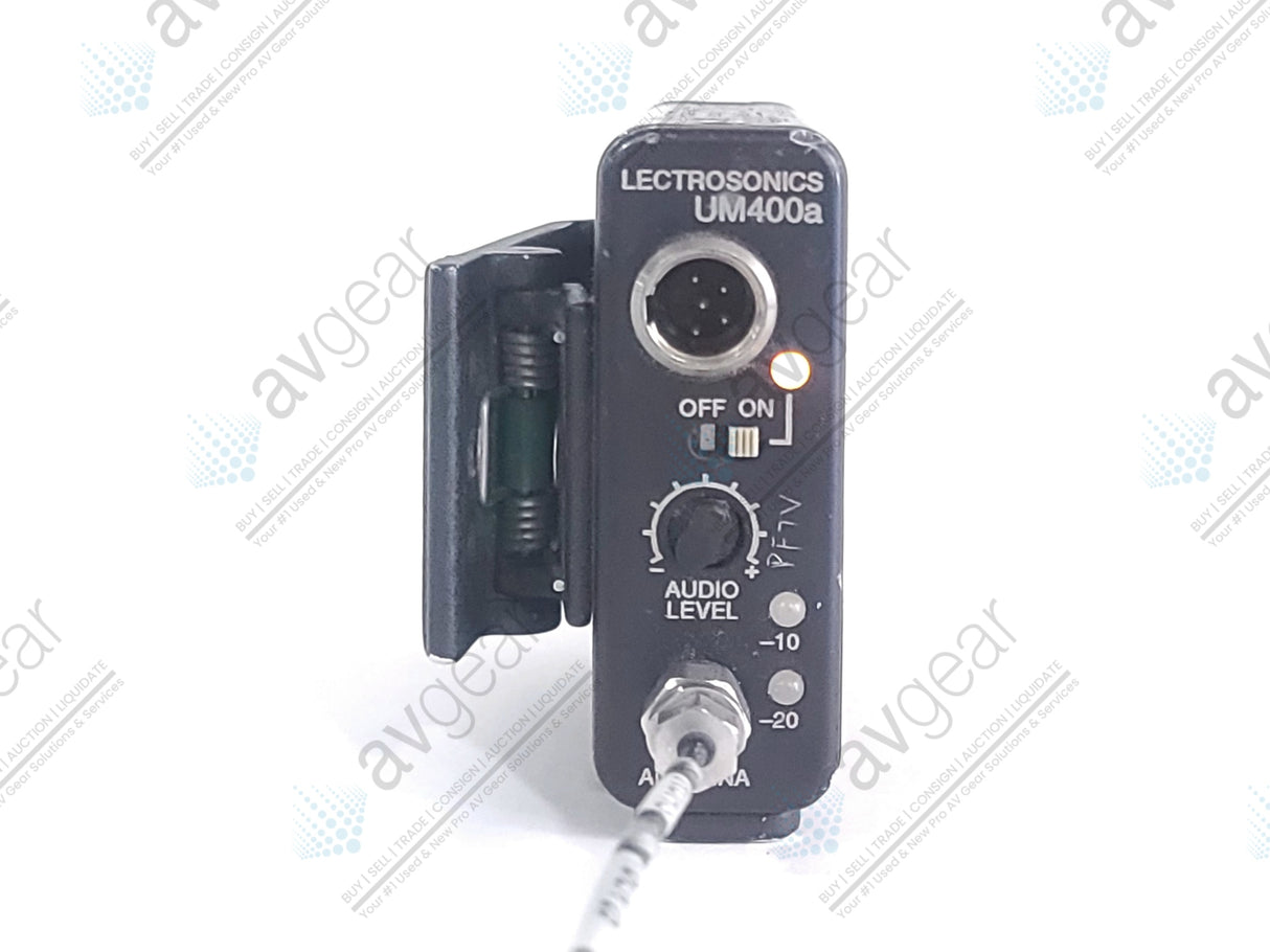 Lectrosonics UM400A Block 25 Belt Pack Transmitter (640-665MHz) [Not For Use In The USA]