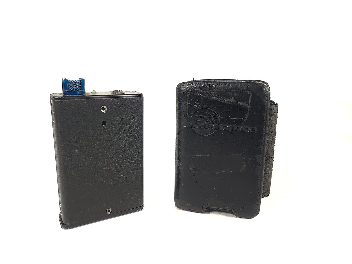 Lectrosonics IFB-R1A Belt-Pack Receiver (B:24 614-639MHz) [Not For Use In The USA] in Leather Pouch
