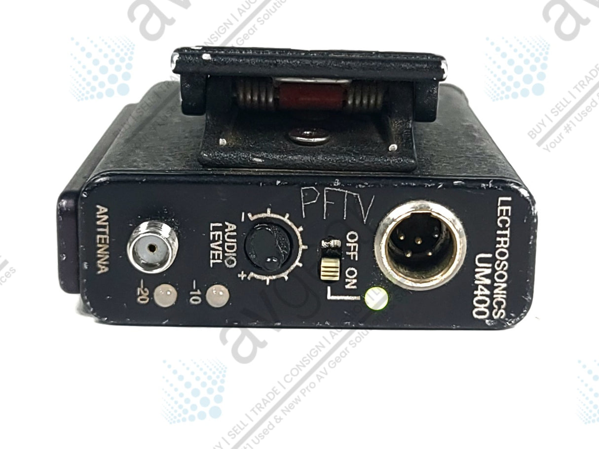 Lectrosonics UM400 Block 22 Belt Pack Transmitter (563-588MHz)