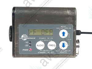 Lectrosonics SMA Super Miniature Wireless Microphone Transmitter Block 26 (665-691MHz) [Not For Use In The UAS] in Leather Pouch
