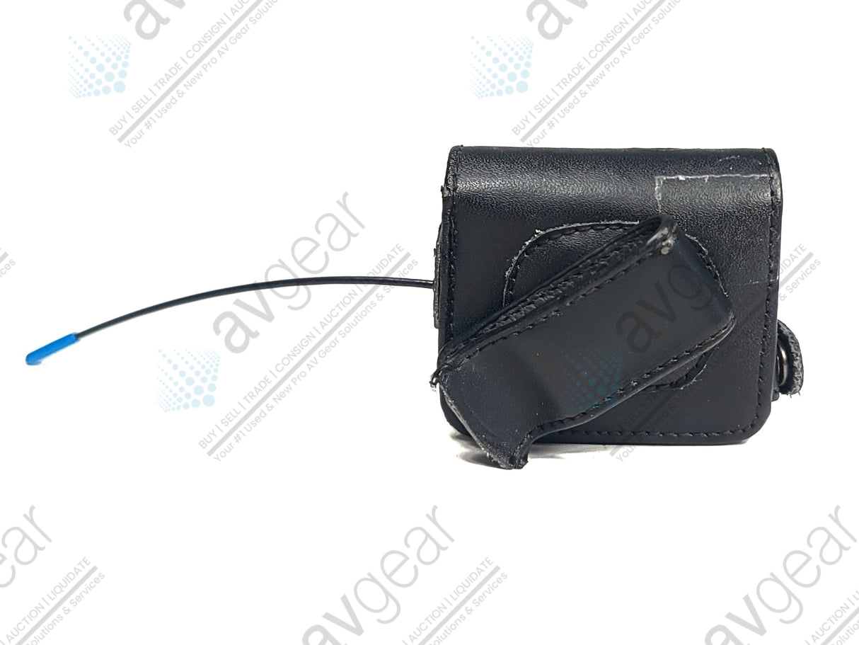 Lectrosonics SMA Super Miniature Wireless Microphone Transmitter Block 26 (665-691MHz) [Not For Use In The UAS] in Leather Pouch