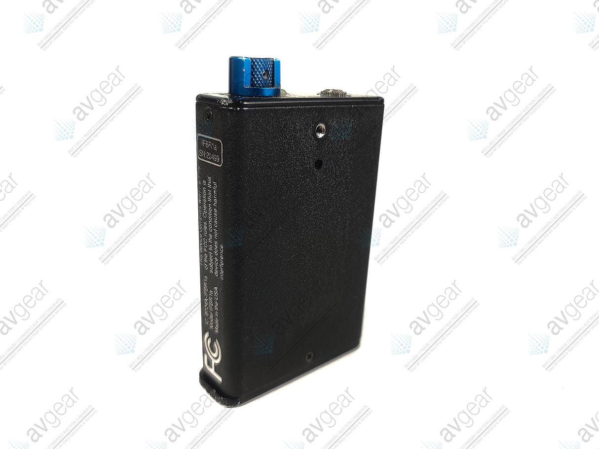 Lectrosonics IFB-R1A Belt-Pack Receiver (B:24 614-639MHz) [Not For Use In The USA] in Leather Pouch