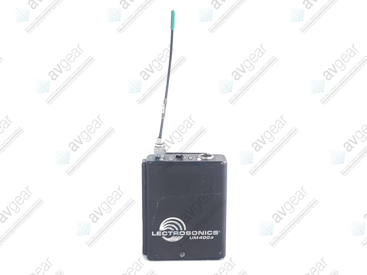 Lectrosonics UM400A Block 25 Belt Pack Transmitter (640-665MHz) [Not For Use In The USA]