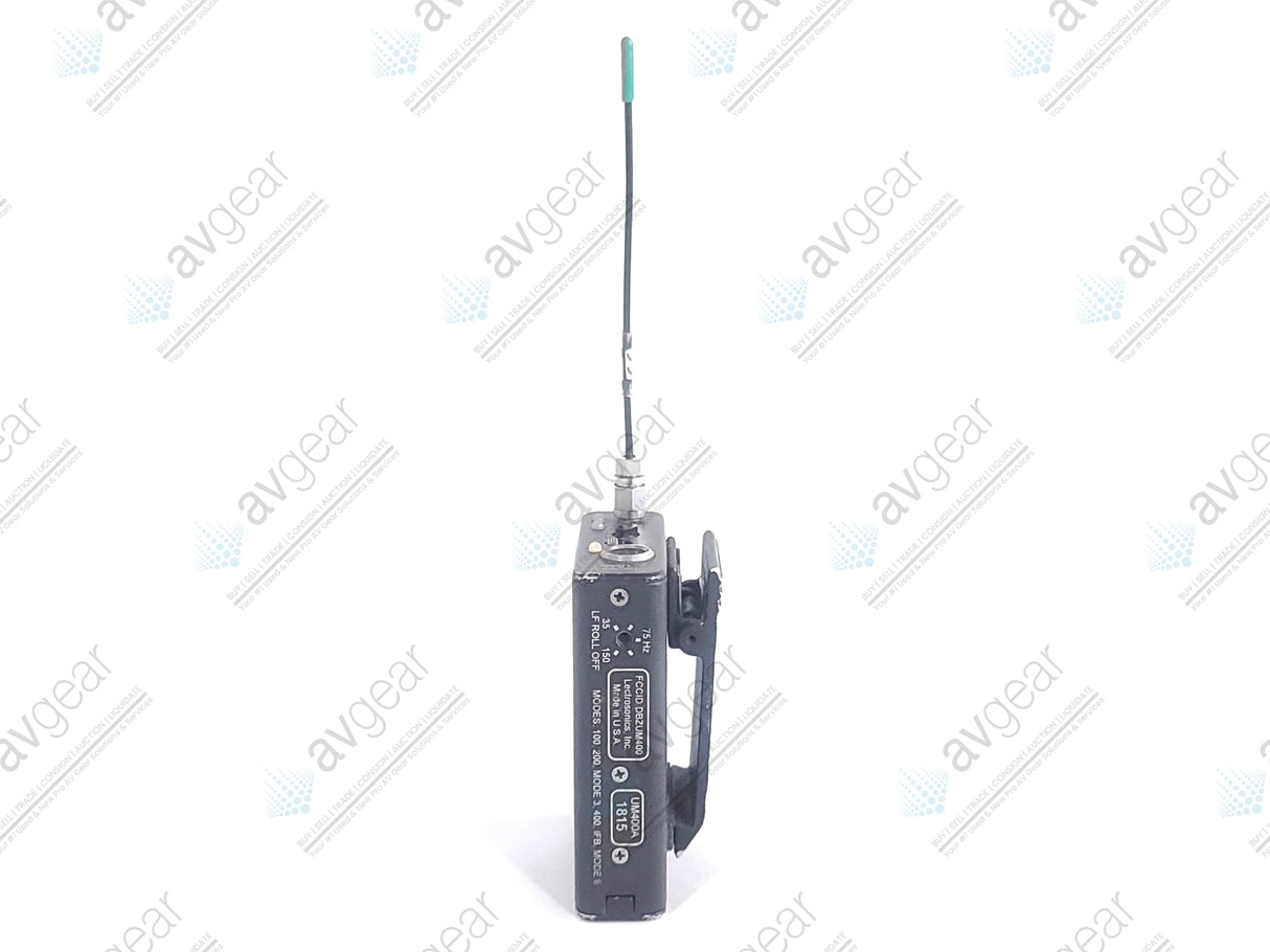 Lectrosonics UM400A Block 25 Belt Pack Transmitter (640-665MHz) [Not For Use In The USA]