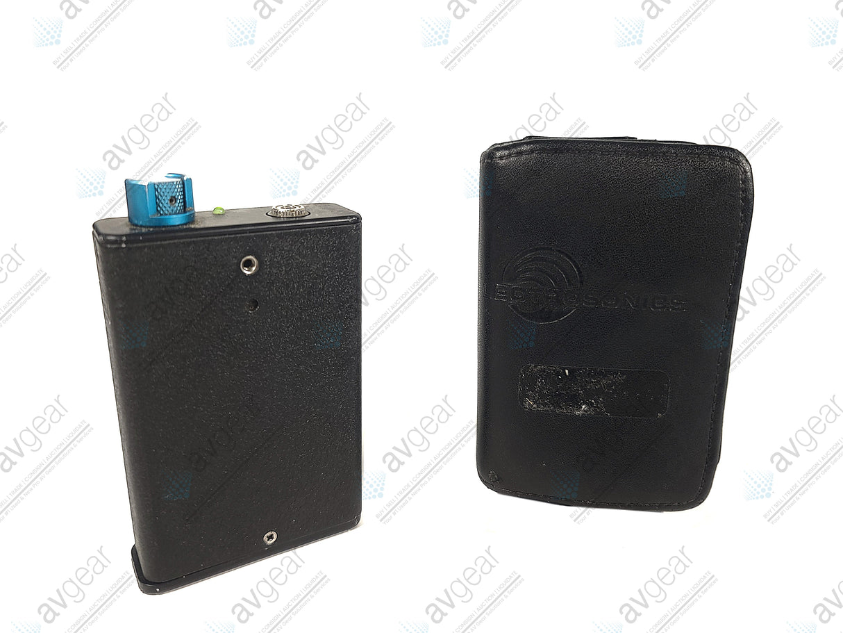 Lectrosonics IFB-R1A Belt-Pack Receiver (B:24 614-639MHz) [Not For Use In The USA] in Leather Pouch