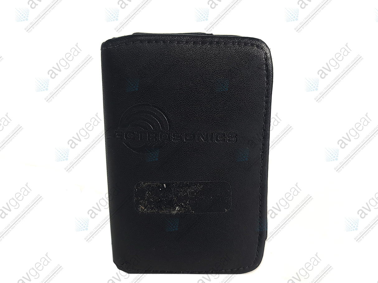 Lectrosonics IFB-R1A Belt-Pack Receiver (B:24 614-639MHz) [Not For Use In The USA] in Leather Pouch