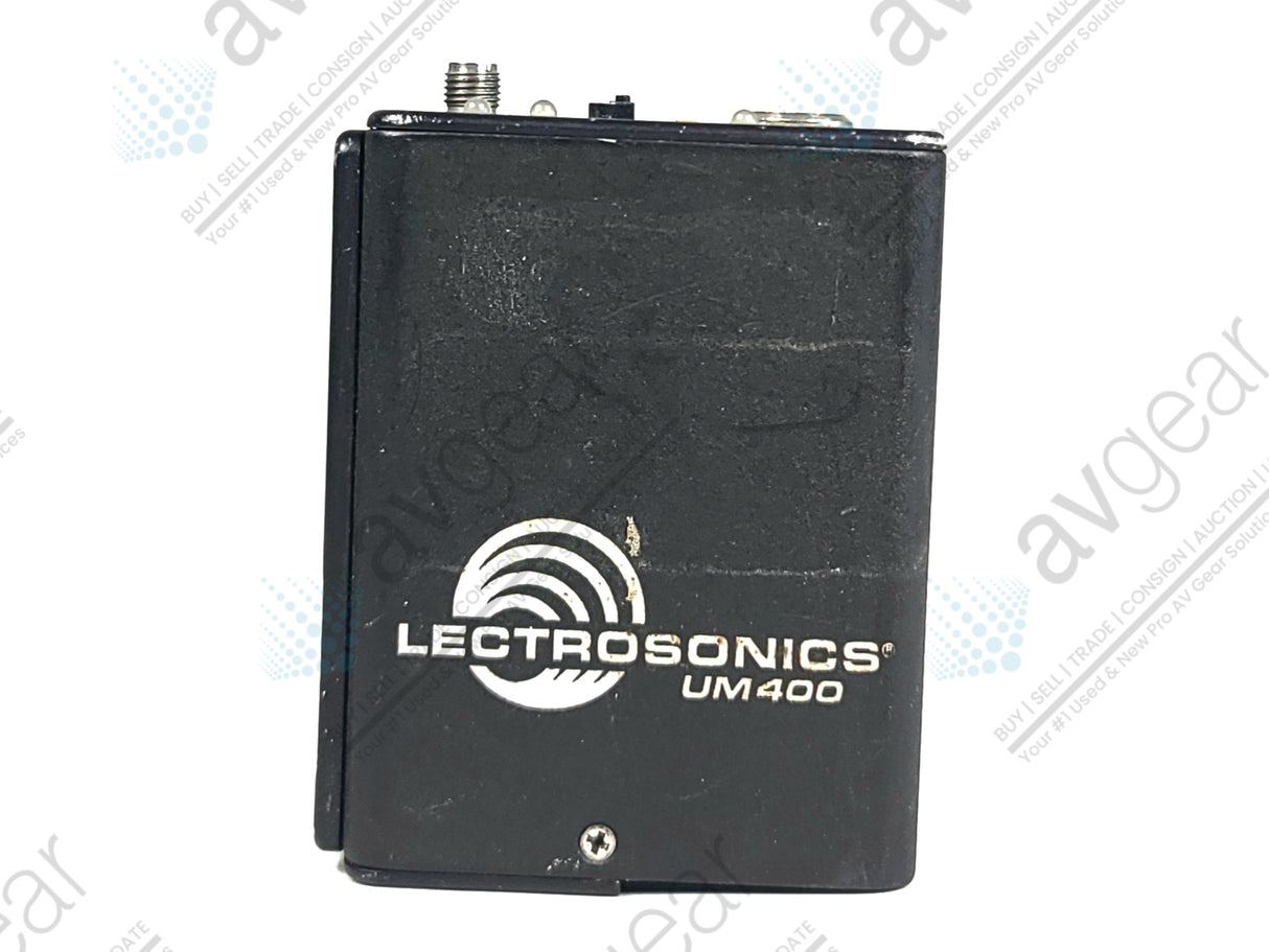 Lectrosonics UM400 Block 29 Belt Pck Transmitter (742-767MHz) [Not For Use In The USA]