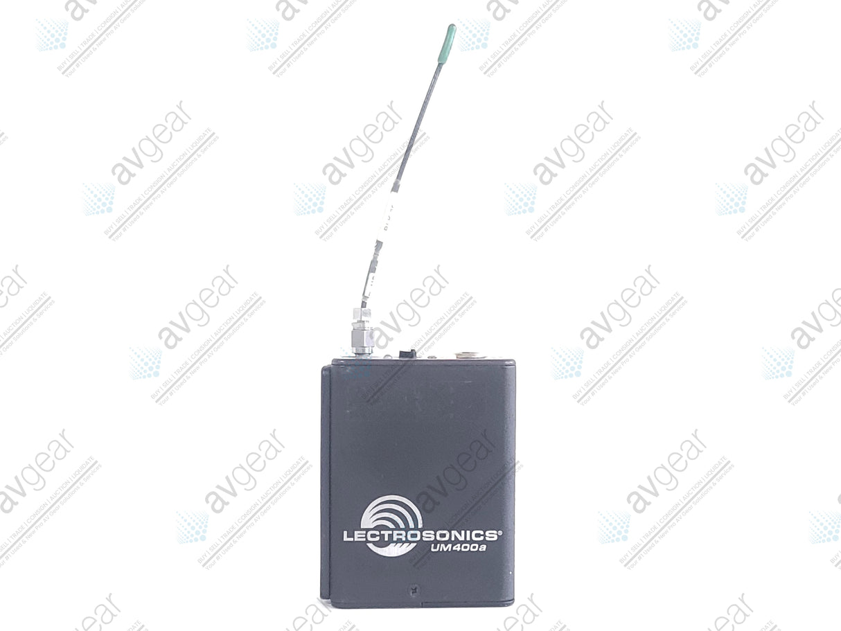 Lectrosonics UM400A Block 25 Belt Pack Transmitter (640-665MHz) [Not For Use In The USA]