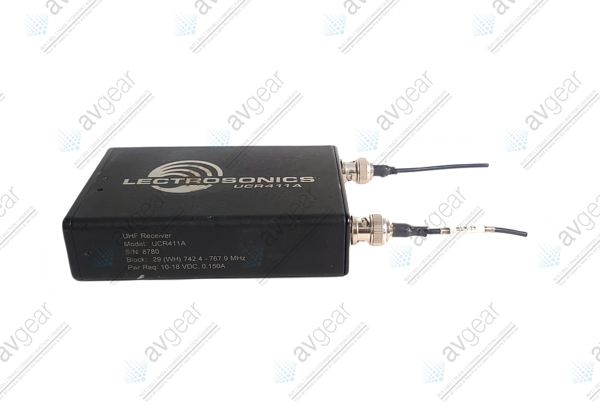 Lectrosonics UCR411A UHF Receiver Block 29 (742-767MHz) [Not For Use In The USA]