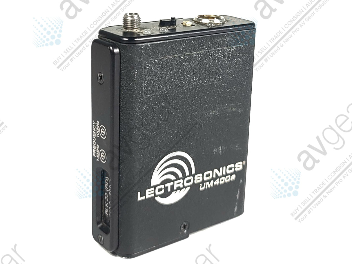 Lectrosonics UM400A Block 22 Belt Pack Transmitter (563-588MHz)