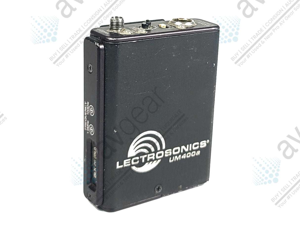 Lectrosonics UM400A Block 26 Belt Pack Transmitter (665-691MHz) [Not For Use In The USA]