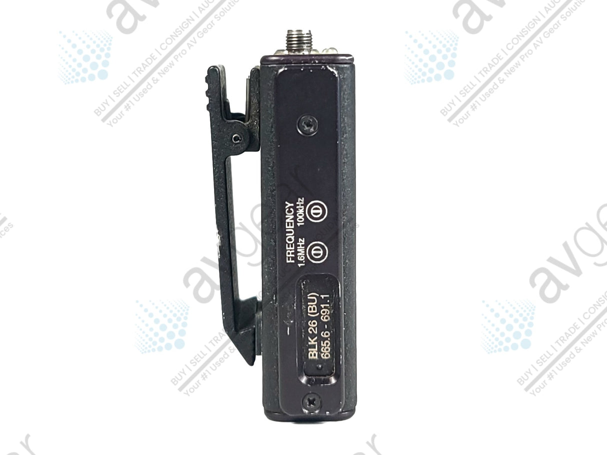 Lectrosonics UM400A Block 26 Belt Pack Transmitter (665-691MHz) [Not For Use In The USA]
