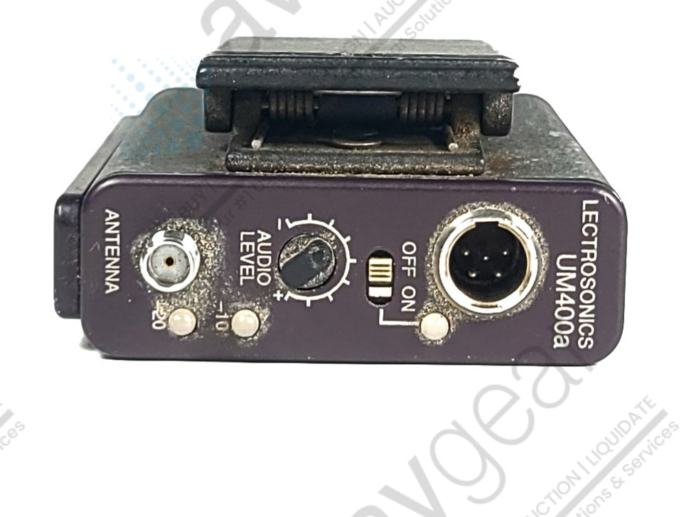 Lectrosonics UM400A Block 26 Belt Pack Transmitter (665-691MHz) [Not For Use In The USA]
