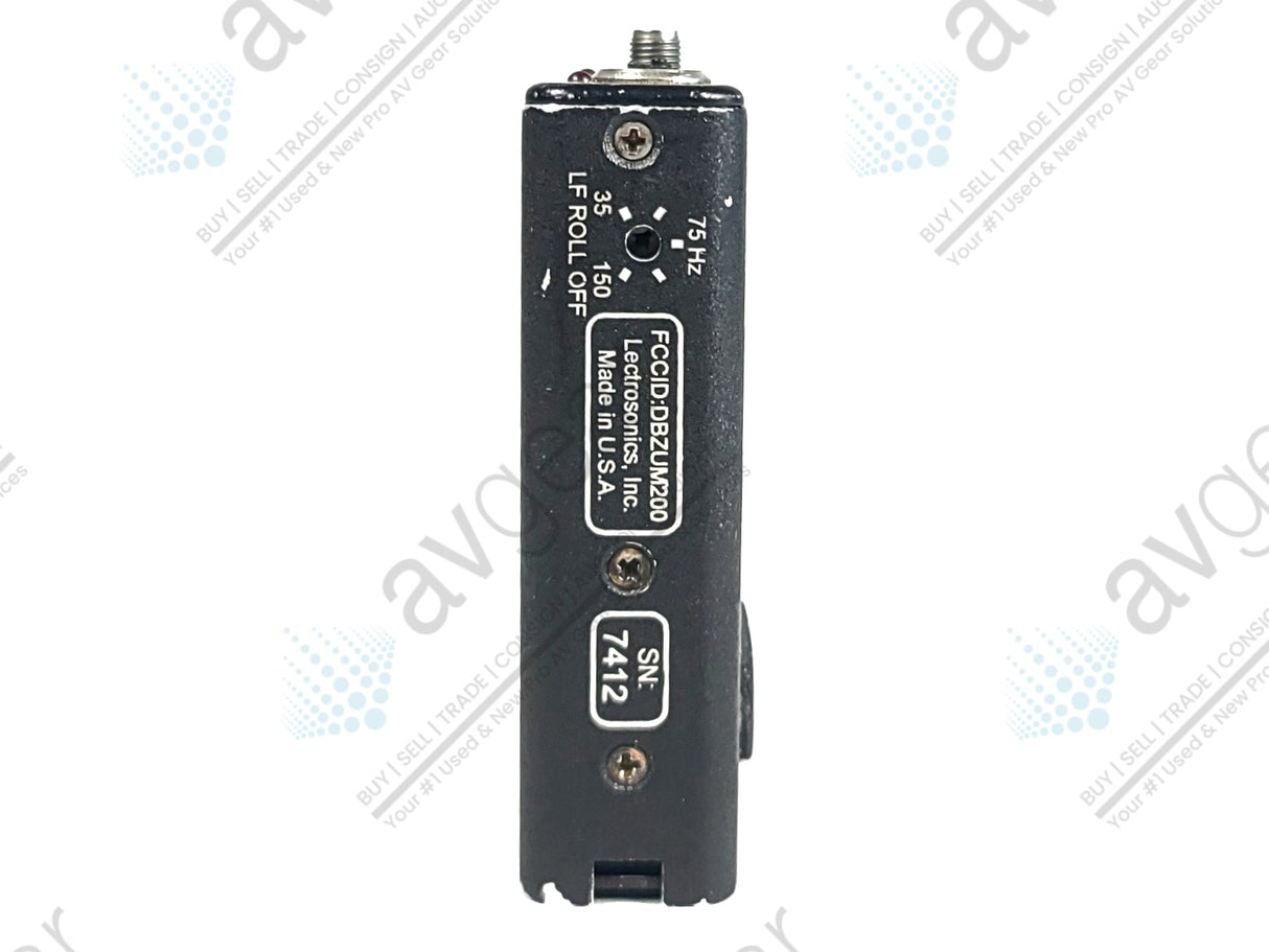Lectrosonics UHF UM200C Belt Pack Transmitter Block 22 (563-588MHz)
