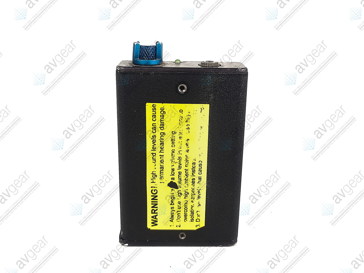 Lectrosonics IFB-R1A Belt-Pack Receiver (B:24 614-639MHz) [Not For Use In The USA] in Leather Pouch