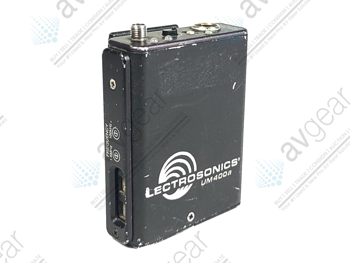 Lectrosonics UM400A Block 26 Belt Pack Transmitter (665-691MHz) [Not For Use In The USA]