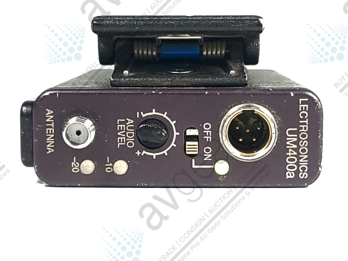 Lectrosonics UM400A Block 26 Belt Pack Transmitter (665-691MHz) [Not For Use In The USA]