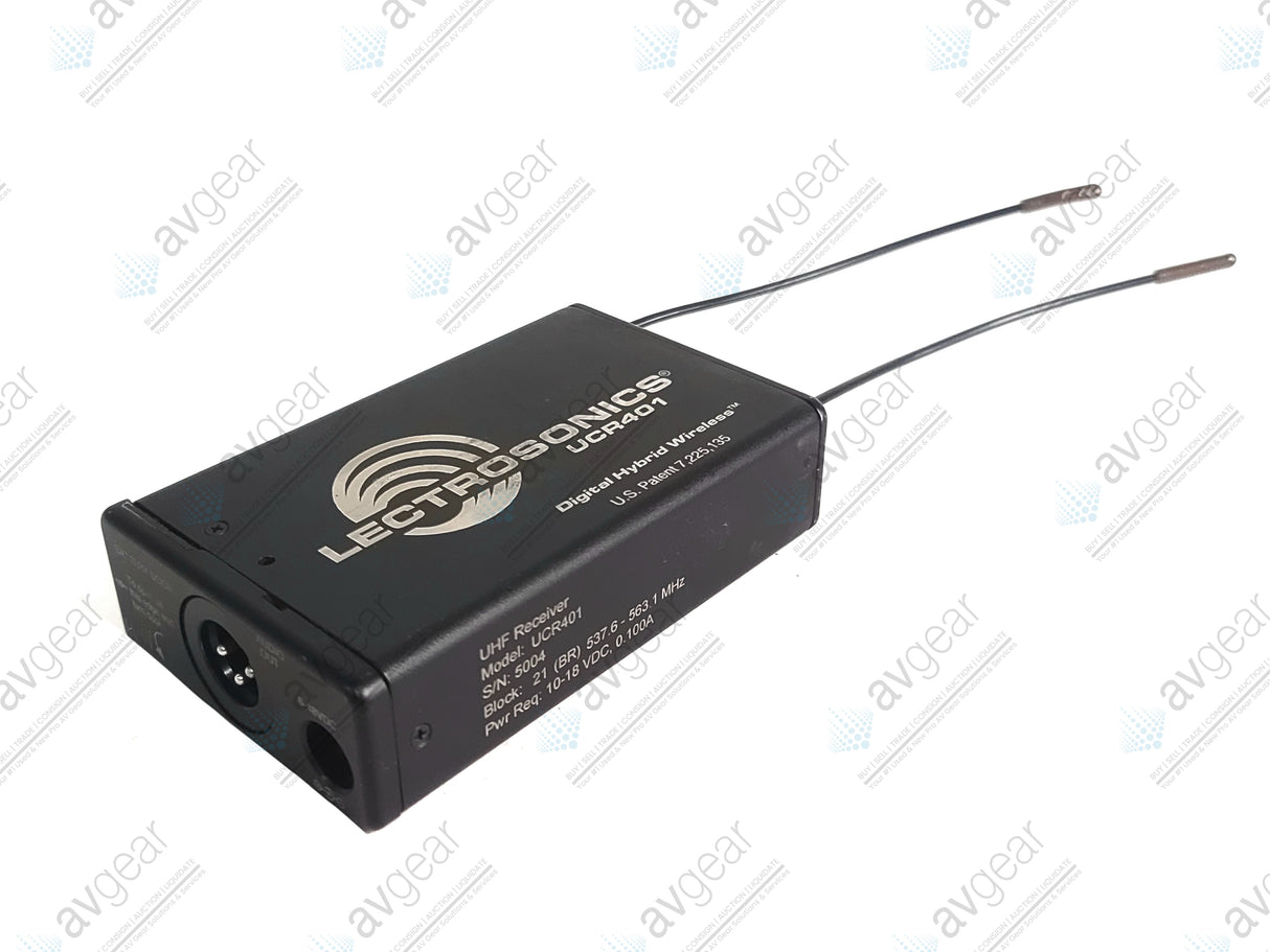 Lectrosonics UCR401 Digital Hybrid Wireless Receiver Block 21 (537-563MHz)