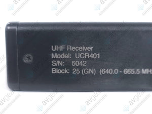 Lectrosonics UCR401 UHF Receiver Block 25 (640-665MHz) [Not For Use In The USA]