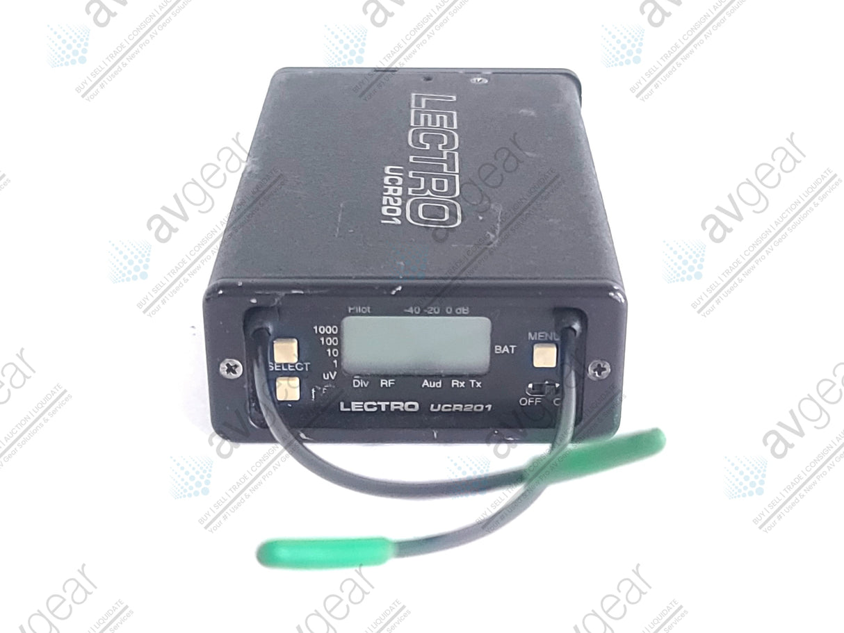 Lectrosonics UCR201 UHF Receiver Block 25 (640-665MHz) [Not For Use In The USA]
