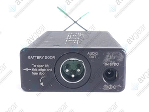 Lectrosonics UCR201 UHF Receiver Block 25 (640-665MHz) [Not For Use In The USA]