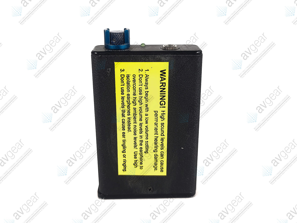 Lectrosonics IFB-R1A Belt-Pack Receiver (B:24 614-639MHz) [Not For Use In The USA] in Leather Pouch