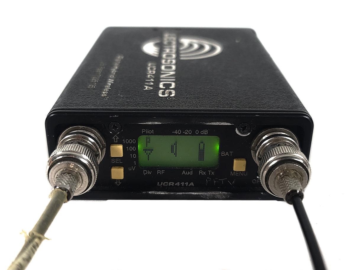 Lectrosonic UCR411A Digital Hybrid Wireless Receiver Block 26 (665-691MHz) [Not For Use In The USA]