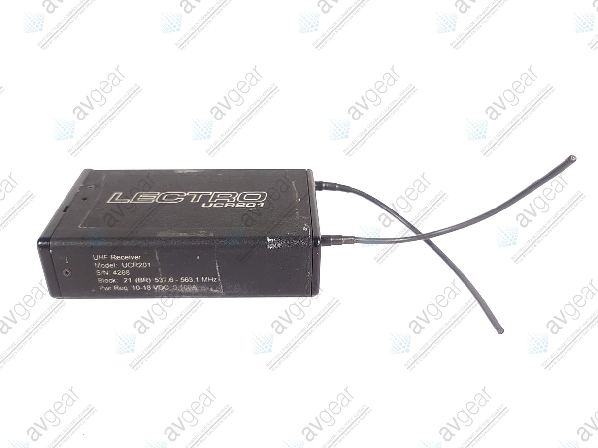 Lectrosonics UCR201 Diversity UHF Receiver Block 21 (537-563MHz)
