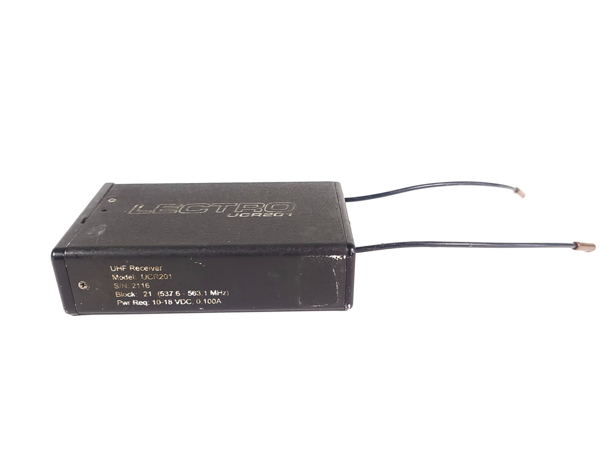 Lectrosonics UCR201 Diversity UHF Receiver Block 21 (537-563MHz)