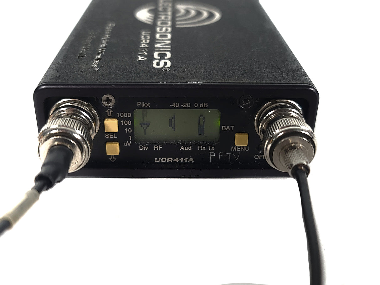 Lectrosonic UCR411A Digital Hybrid Wireless Receiver Block 26 (665-691MHz) [Not For Use In The USA]