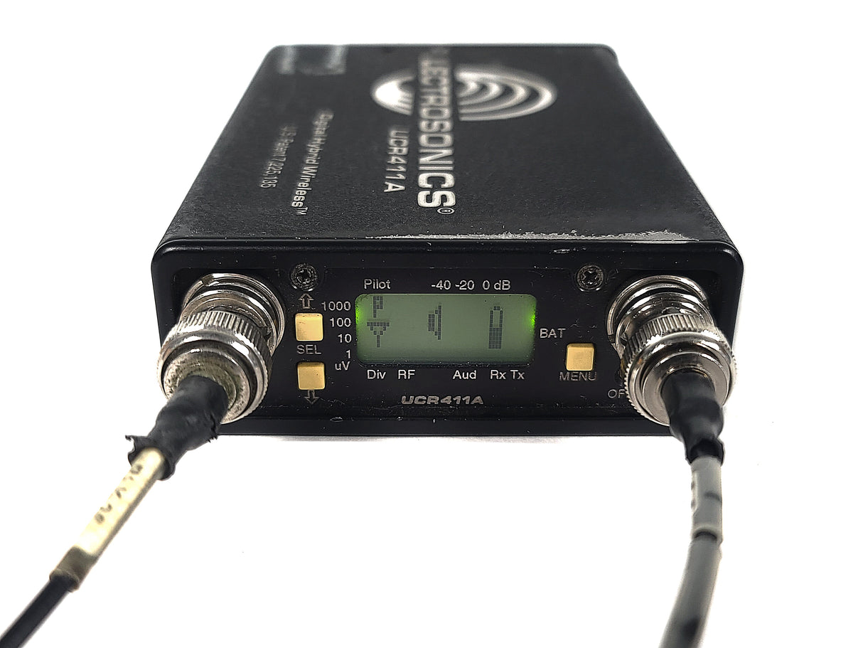 Lectrosonic UCR411A Digital Hybrid Wireless Receiver Block 26 (665-691MHz) [Not For Use In The USA]