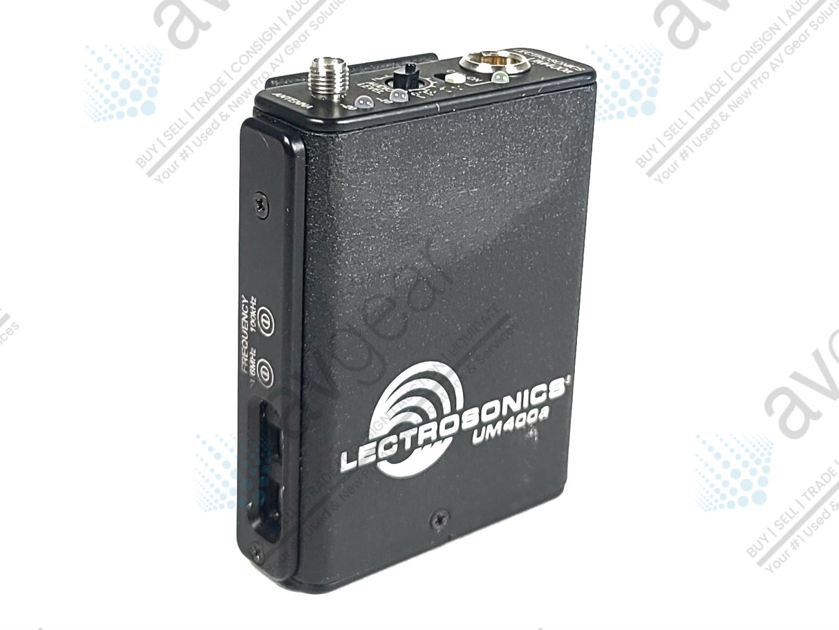 Lectrosonics UM400A Block 25 Belt Pack Transmitter (640-665MHz) [Not For Use In The USA]