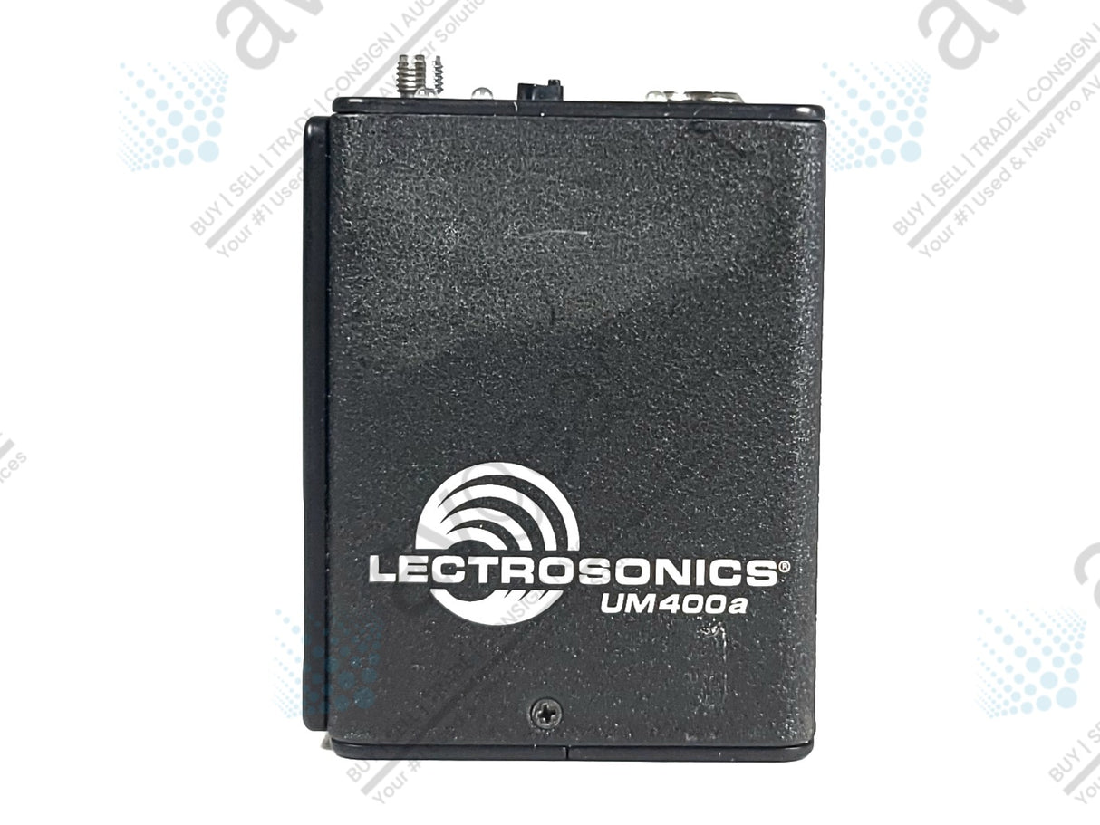 Lectrosonics UM400A Block 25 Belt Pack Transmitter (640-665MHz) [Not For Use In The USA]