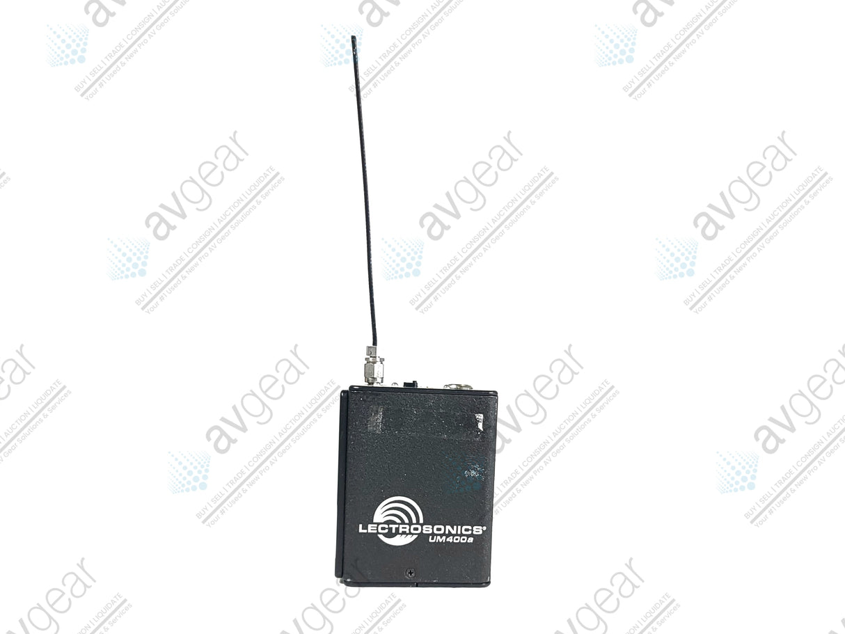 Lectrosonics UHF UM400a Belt Pack Transmitter Block 25 (640-665MHz) [Not For Use In The USA]