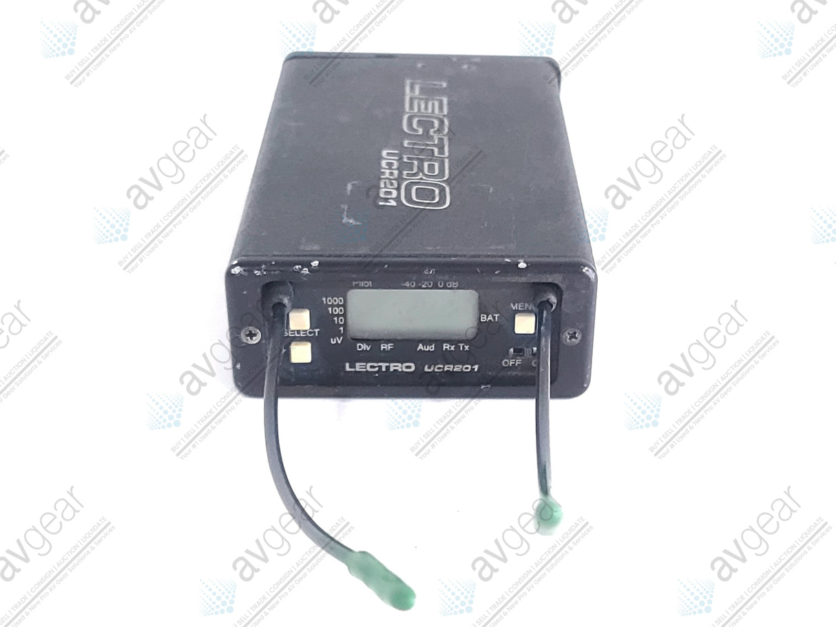 Lectrosonics UCR201 UHF Receiver Block 25 (640-665MHz) [Not For Use In The USA]